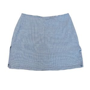 Vintage Street Code Plaid Mini Skort